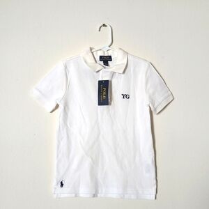 Polo Ralph Lauren boy's white T-shirt size 6.